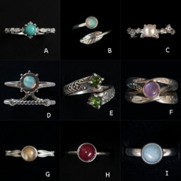 Round shaped rings