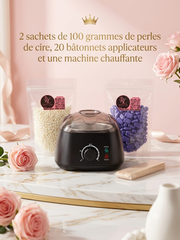 Kit cire épilatoire kit visage 