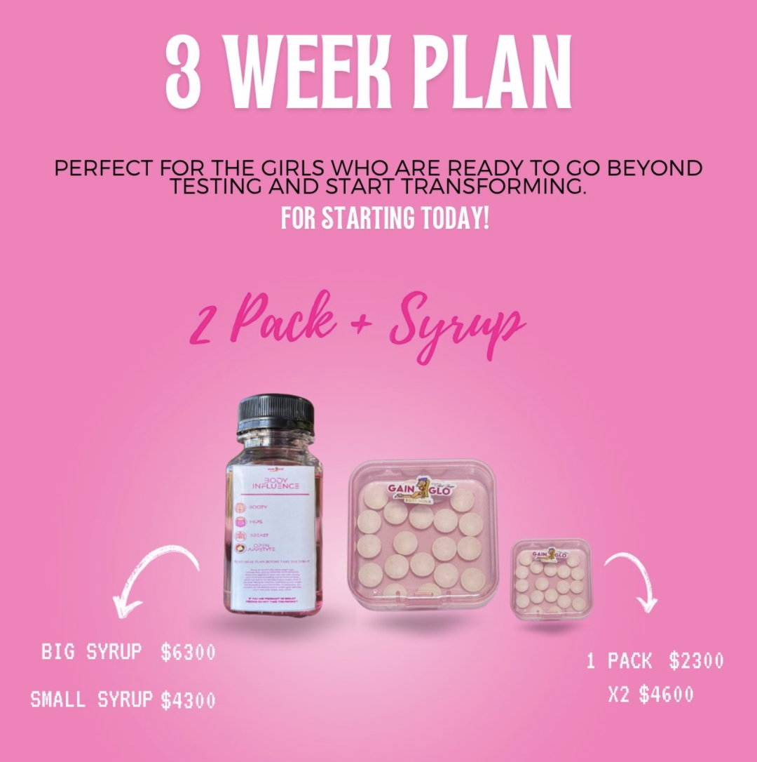 3 Week Plan