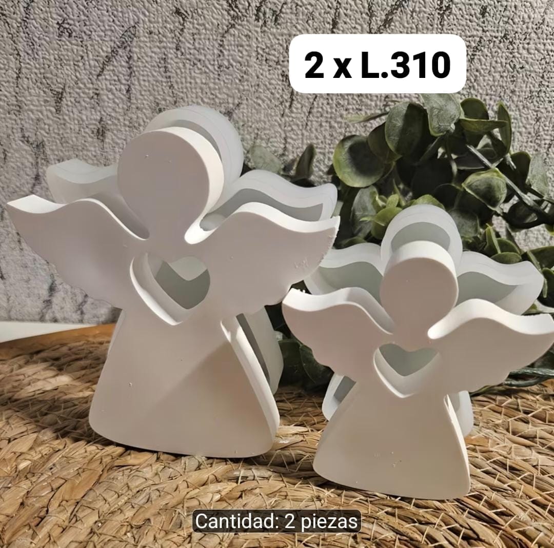 Set de 2 moldes angel 