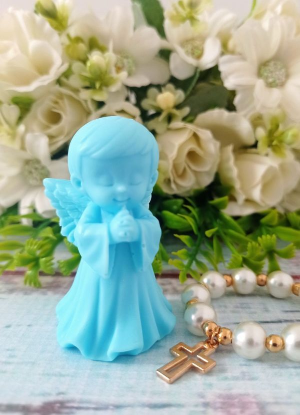 Molde vela niño angel 