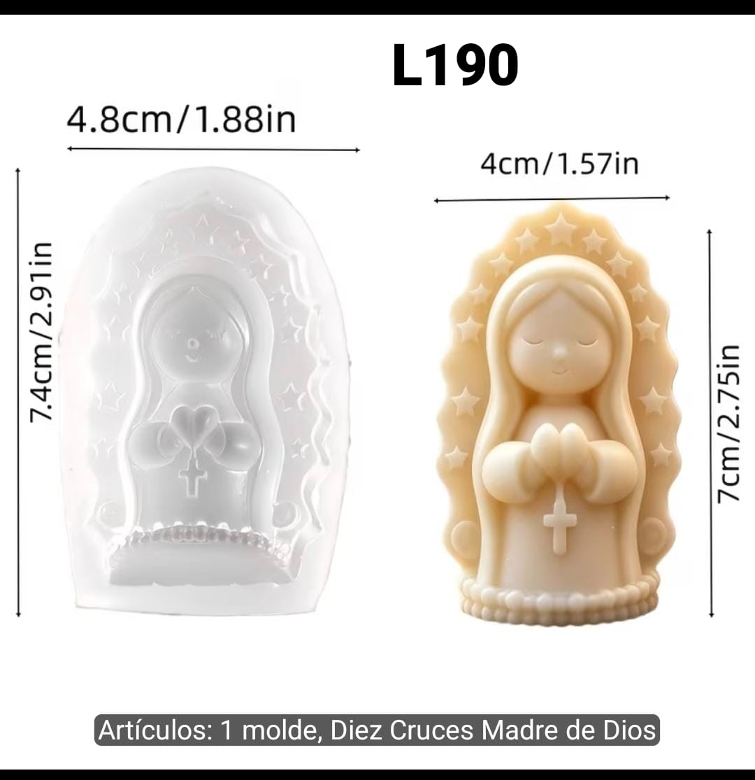Molde virgen pequeña_0