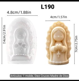 Molde virgen pequeña