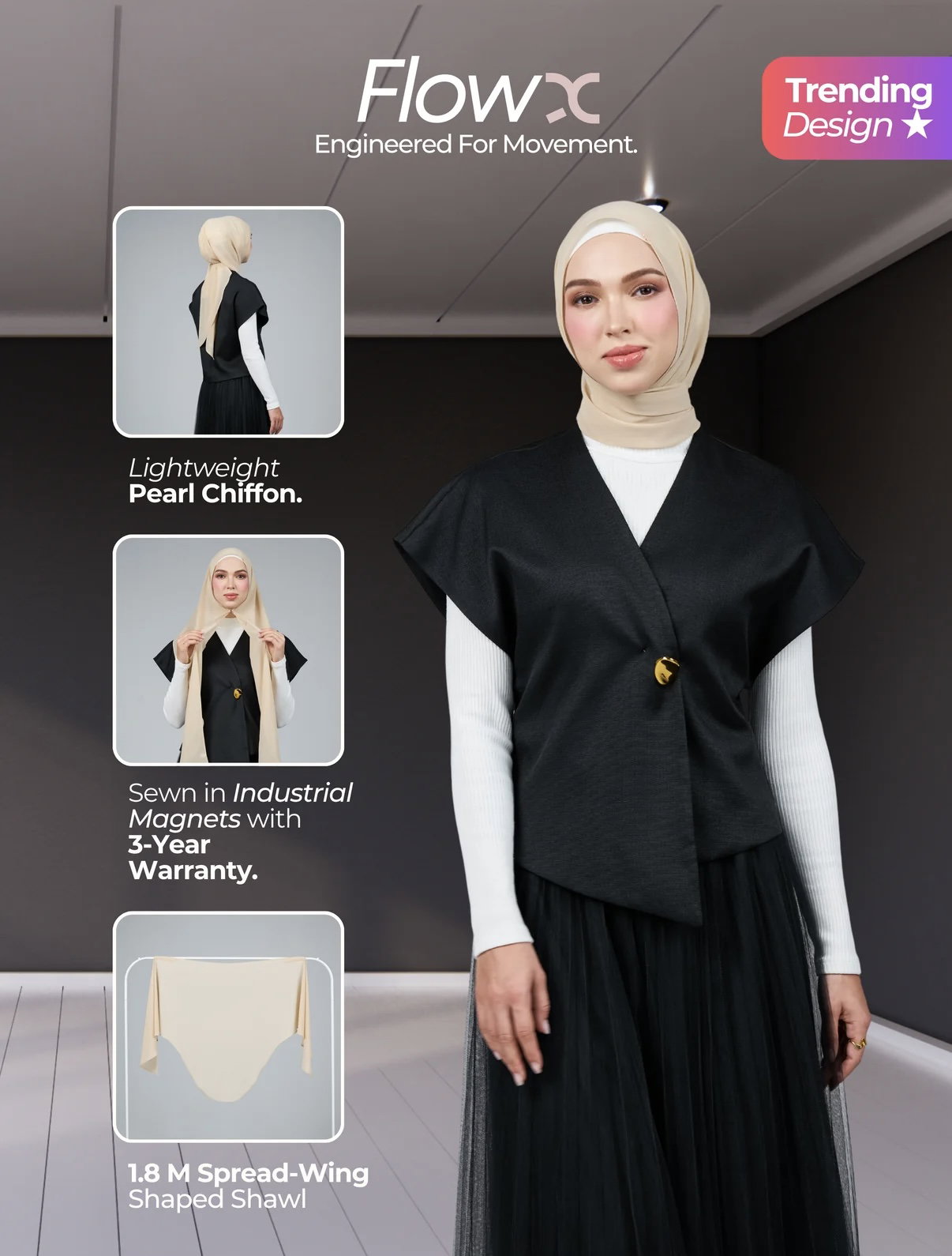 Shera Lee Tag N Go shawl - FlowX_0