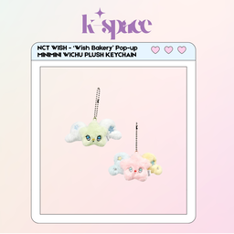 NCT WISH - ‘Wish Bakery’ TYY Pop-up MINIMINI WICHU PLUSH KEYCHAIN