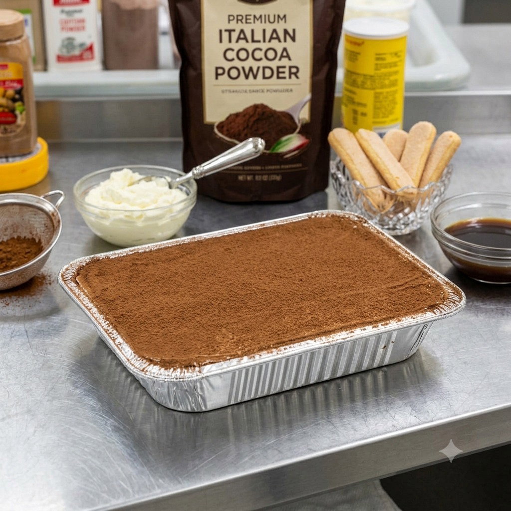 Tiramisu tray 