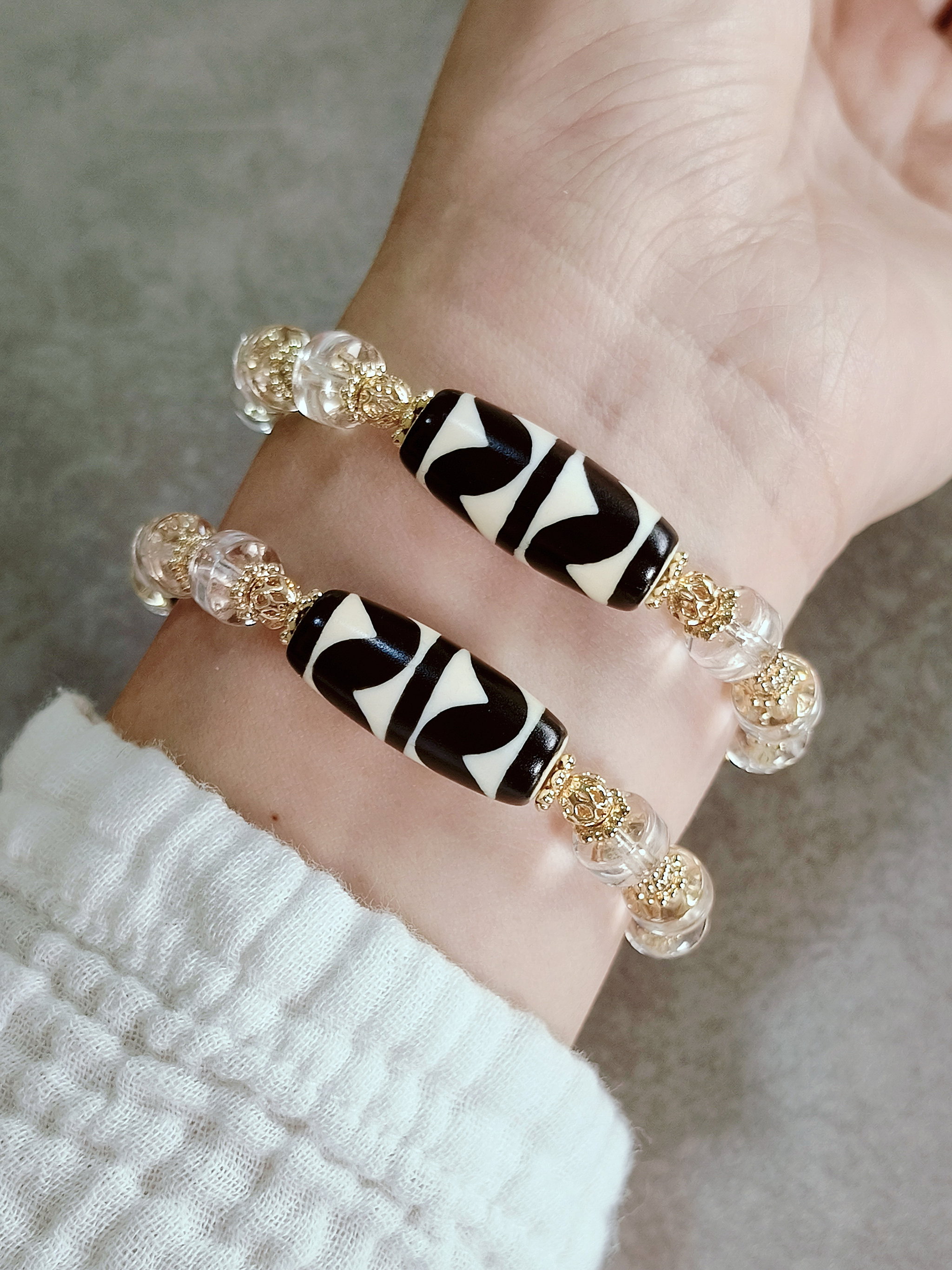 Double Tiger Tooth Bracelet_2