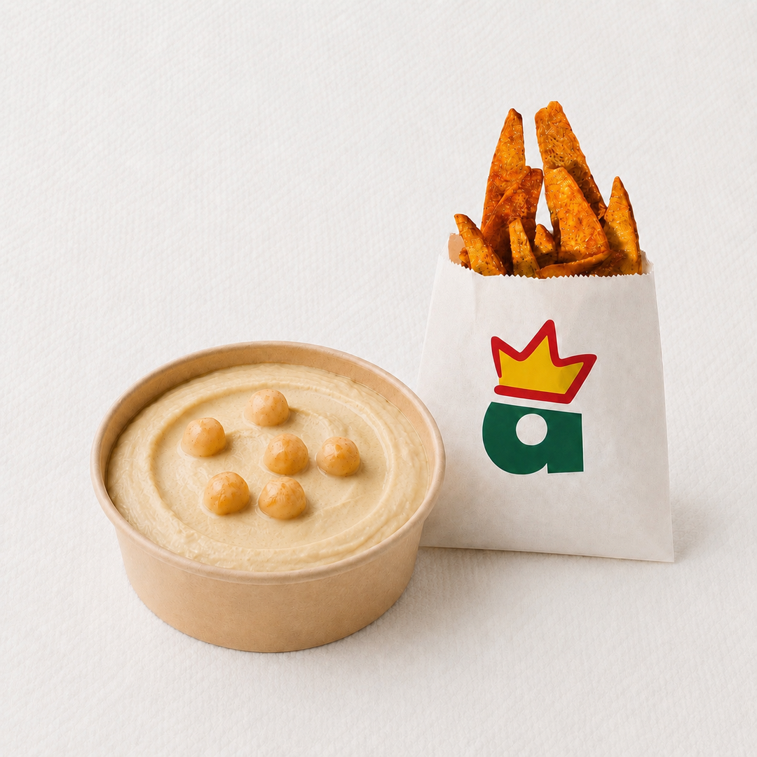 Hummus Mini Bowl Original + Pita Chips