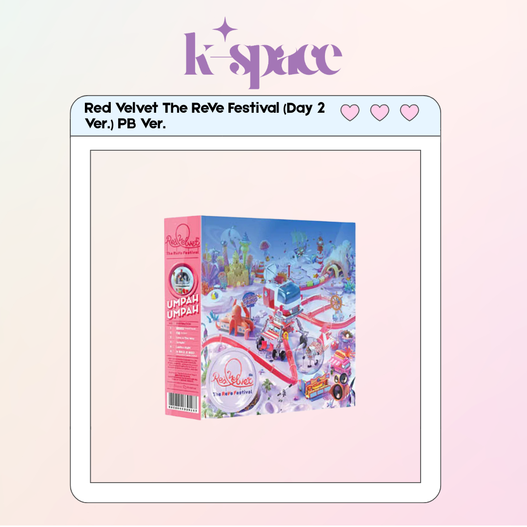 Red Velvet The ReVe Festival (Day 2 Ver.) PB Ver.