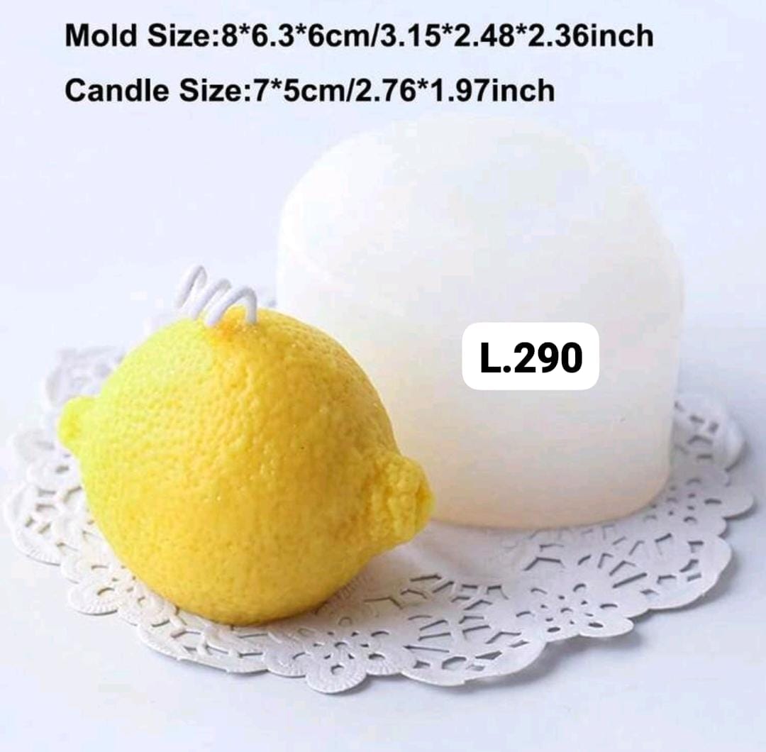 Molde limón 3D