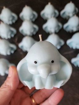 Molde elefante bebé 