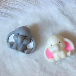 Molde elefante bebé 