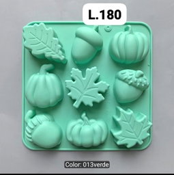 Molde otoño 9 cavidades 