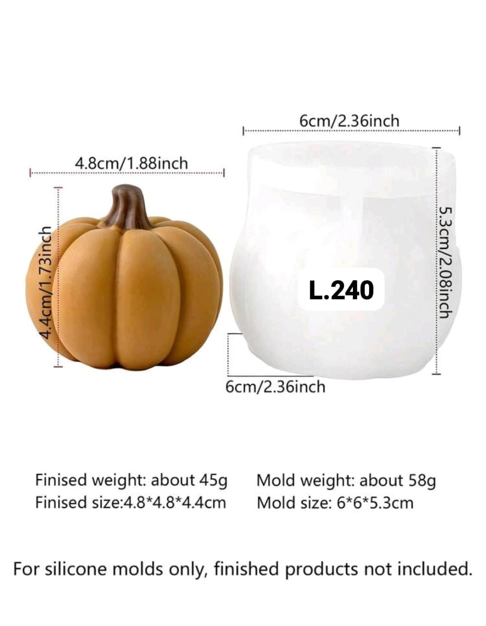 Molde calabaza 🎃 3D_1