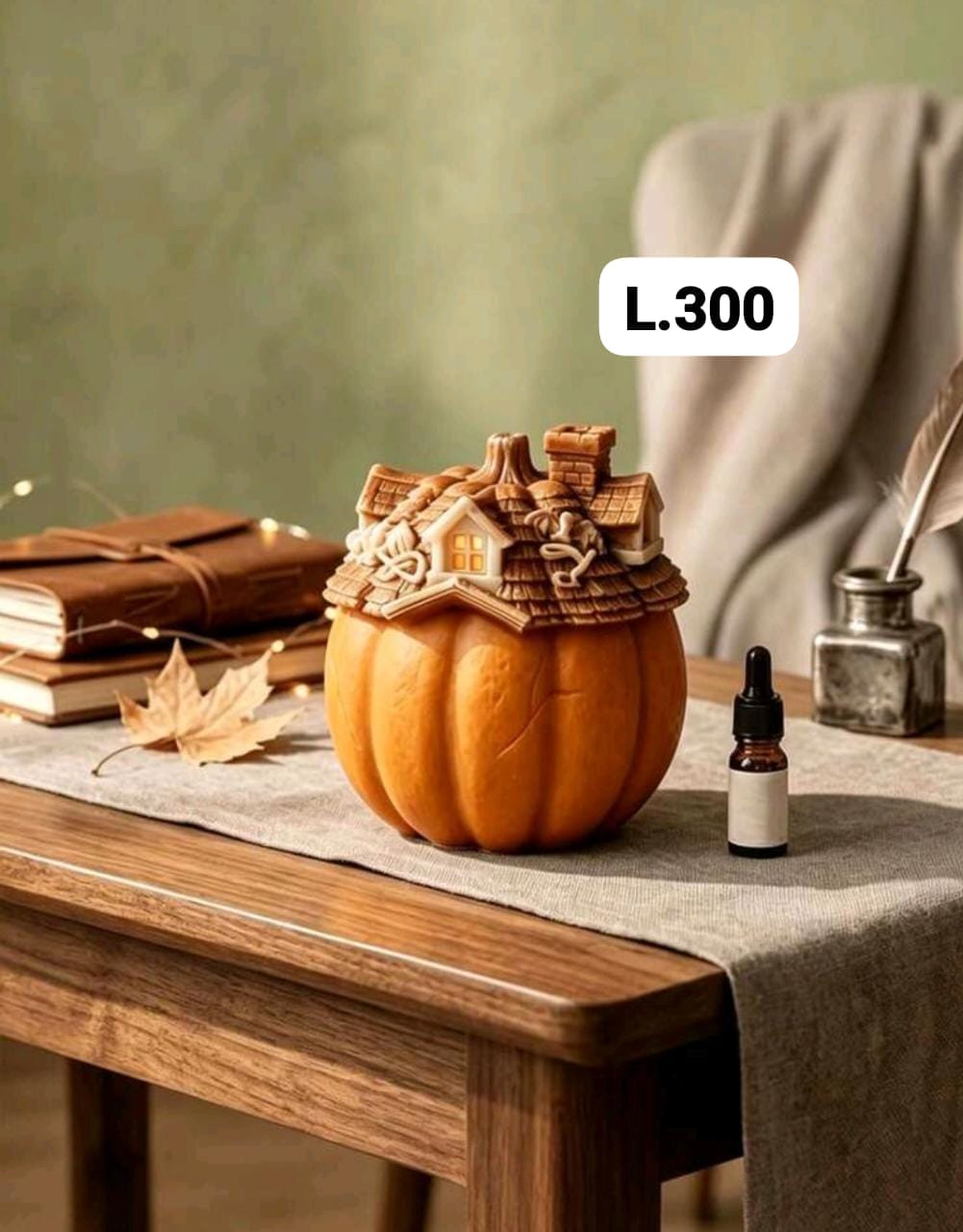 Molde casa calabaza 