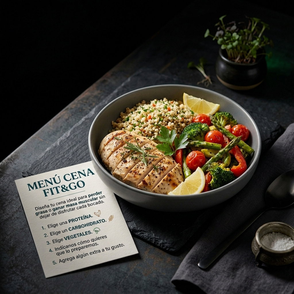 Menú Cena Fit&Go