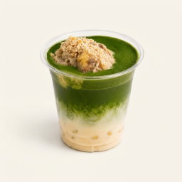 Banana Pudding Matcha Latte