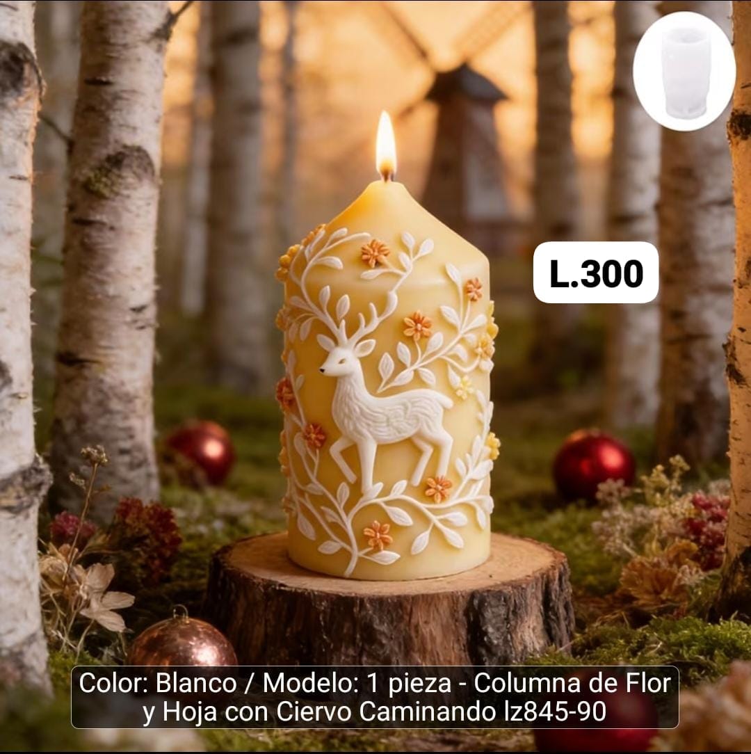 Molde Reno pilar Navideño_0