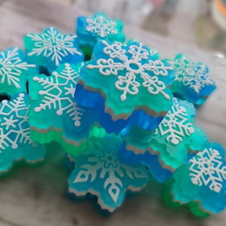 Molde 9 copos ❄️ 