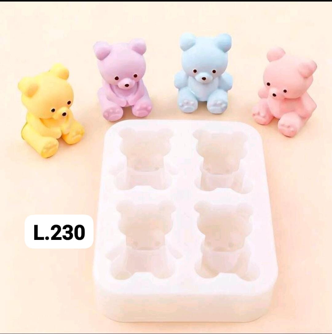 Molde mini osos _0