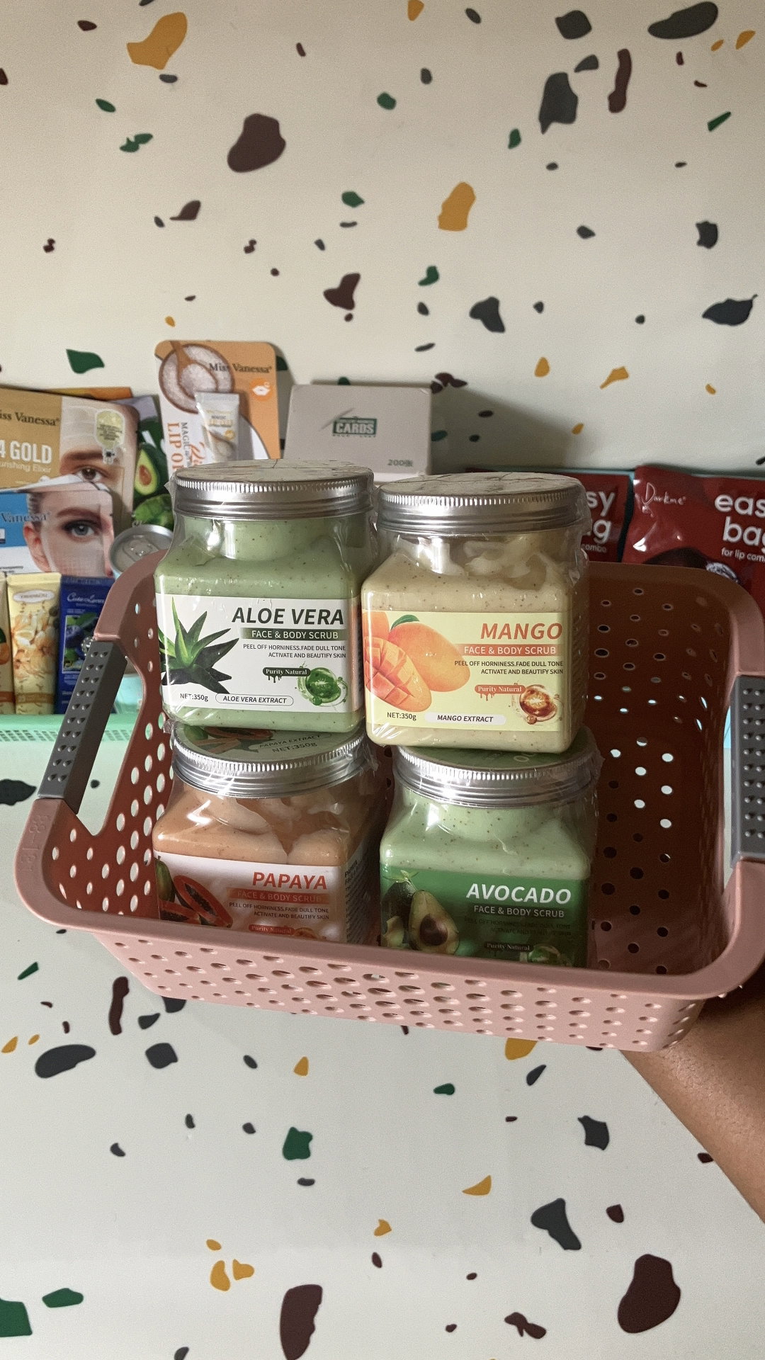 Gommage doux corporel 
