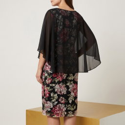 Livello Cape Dress EU44(Large)
