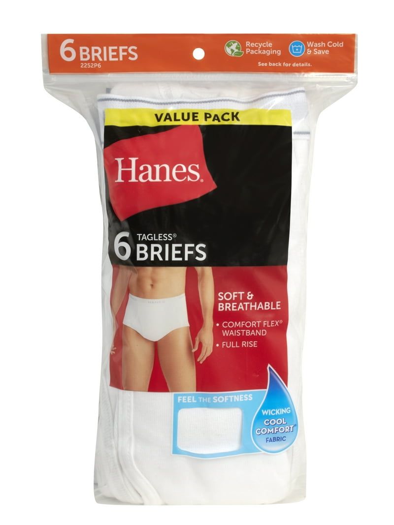 Set of 6 Hanes Briefs _1