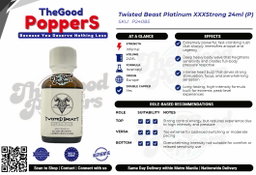 Twisted Beast Platinum XXXstrong 24ml (P)