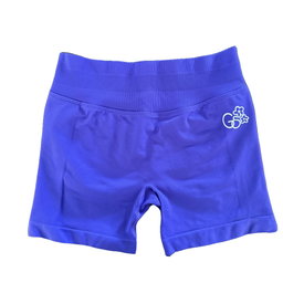 purple sports shorts 