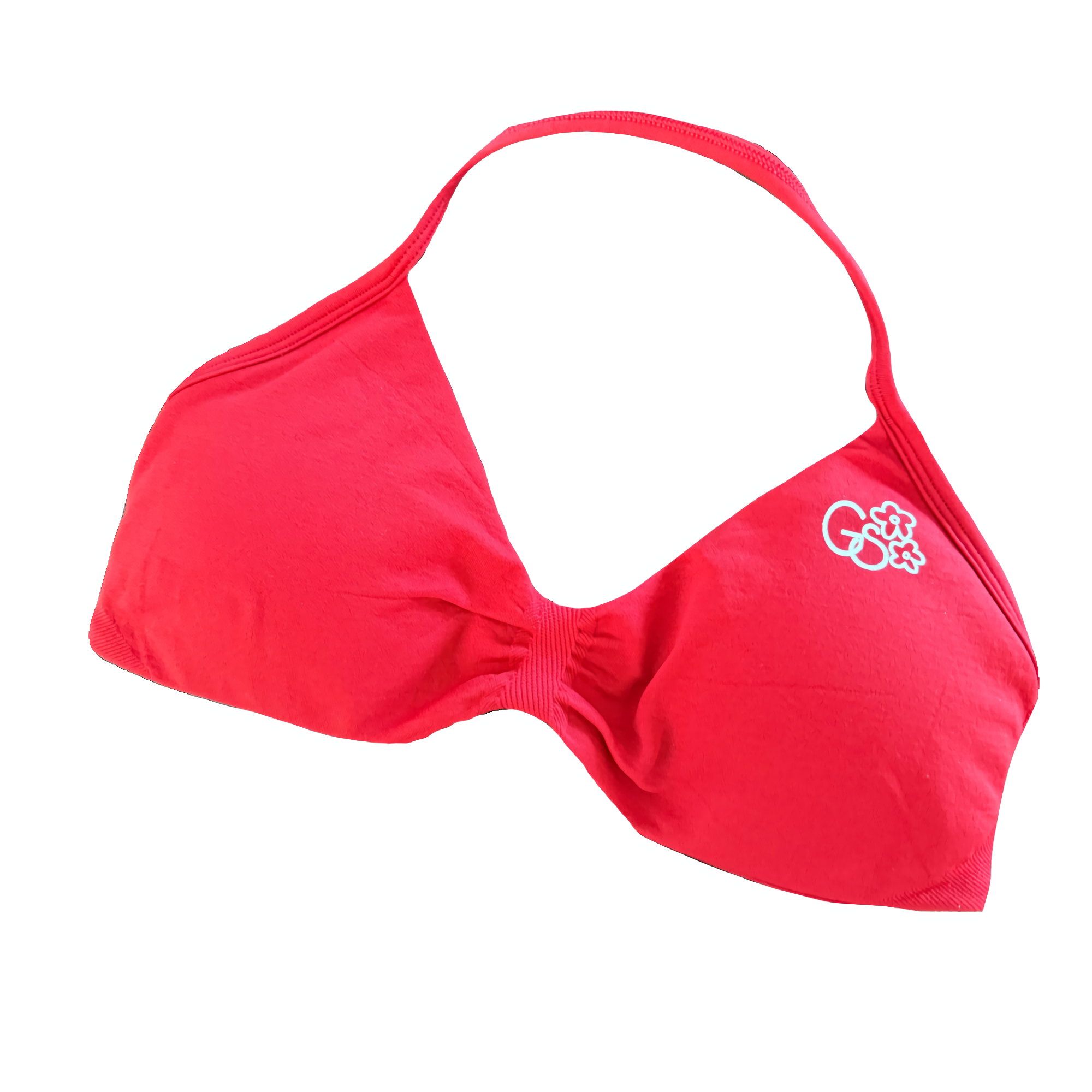 sports bra (small cup size) blood red