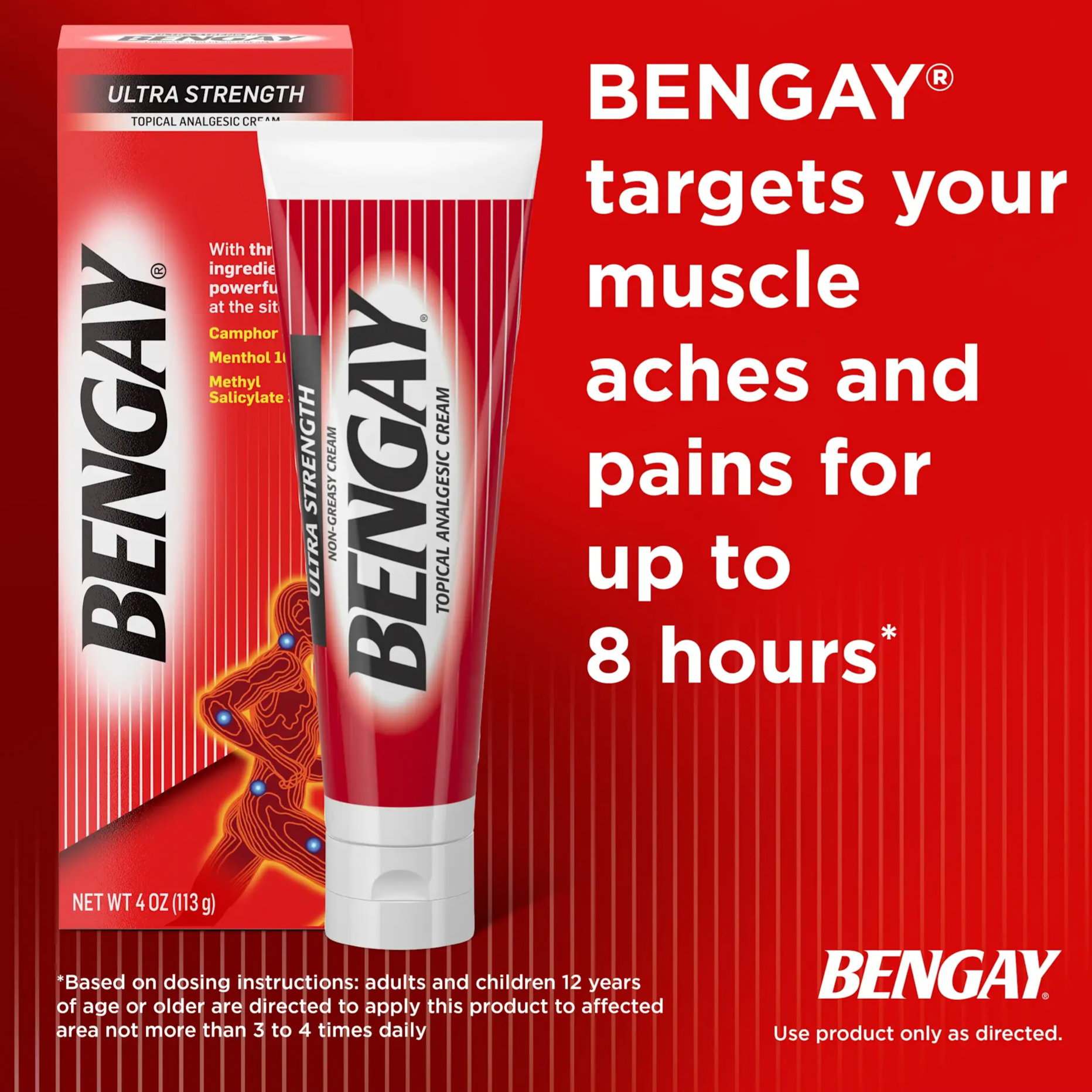 Bengay - Ultra Strength Topical Pain Relief Cream_3