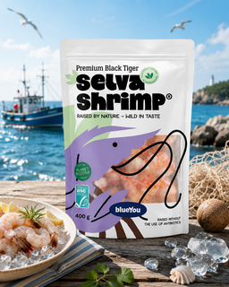 Organic Black Tiger Shrimp(Cooked) 냉동자숙새우살 冷凍むき海老