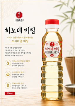 Hinode HON Mirin 320ml 일본미림