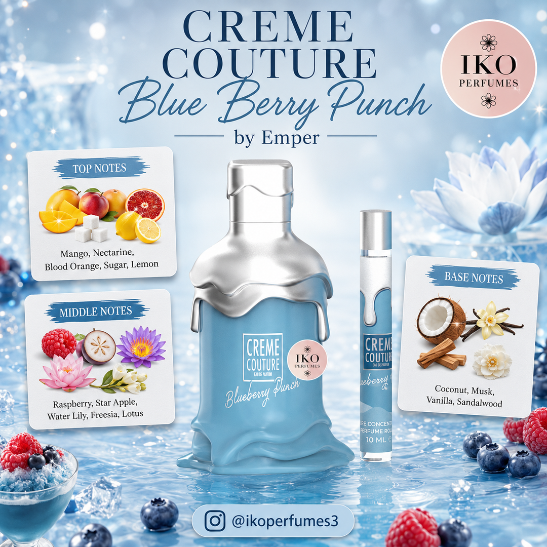 Creme Couture Blue Berry Punch