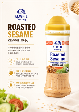 Kewpie Roasted Sesame Dressing 큐피참깨드레싱 ごまドレッシング