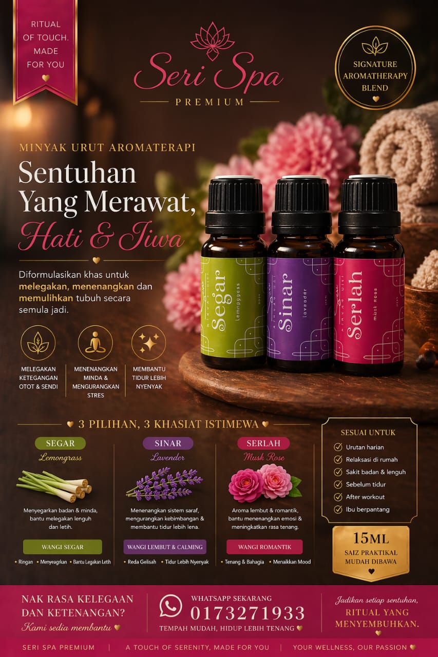 Minyak Urut Aromatheraphy by Seri Spa_0