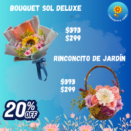 BOUQUET SOL DELUXE / RINCONCITO DE JARDÍN