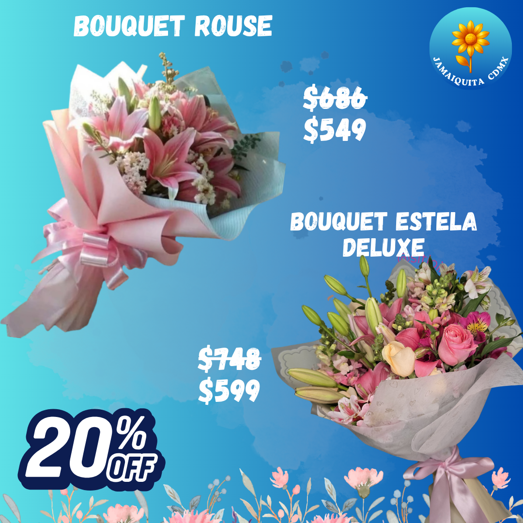 BOUQUET ROUSE / BOUQUET ESTELA DELUXE