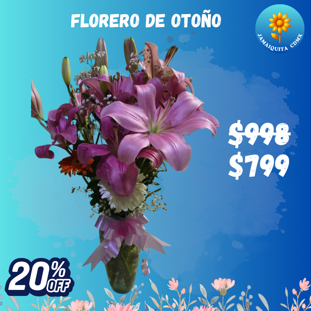 FLORERO DE OTOÑO