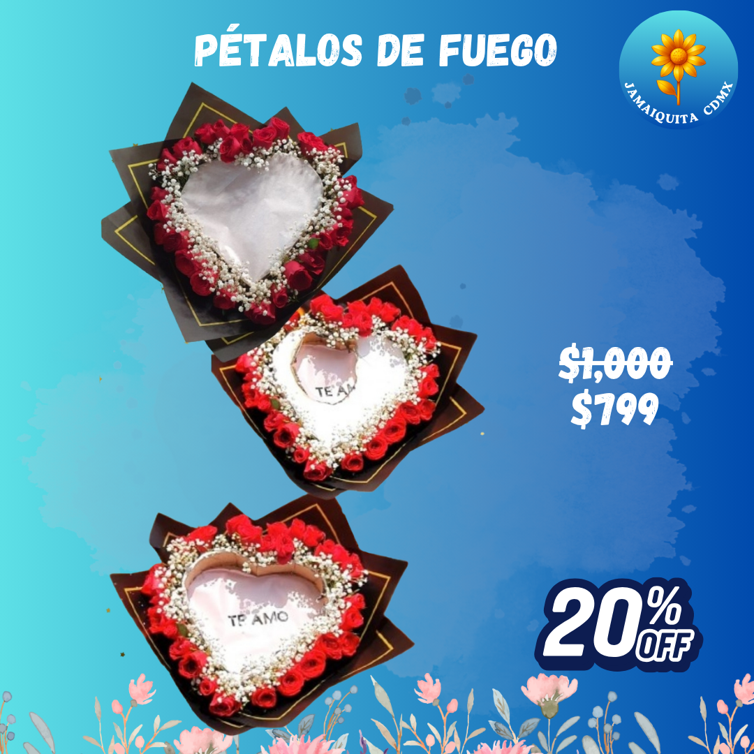PÉTALOS DE FUEGO 