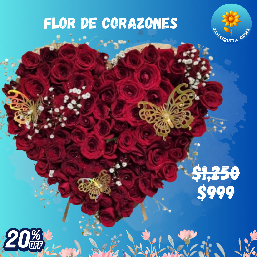 FLOR DE CORAZONES