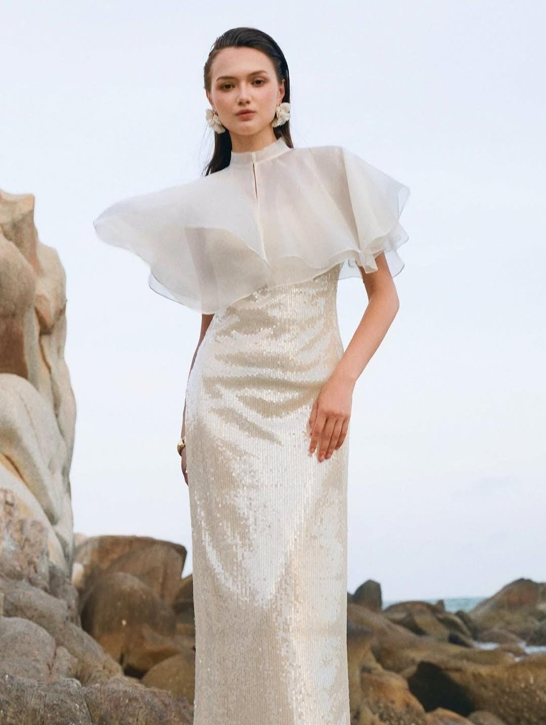 LVM - ROSEGOLD  DRESS_0
