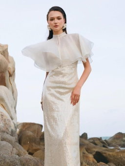 LVM - ROSEGOLD  DRESS