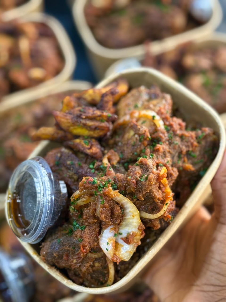 Jollof with chicken and beef combo(Wednesday Only !)