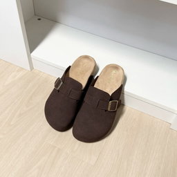 Suede Clogs