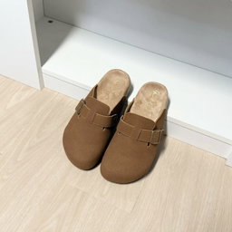 Suede Clogs