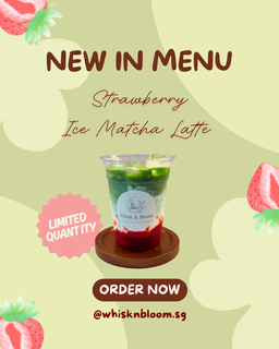 Strawberry Matcha Latte 👍
