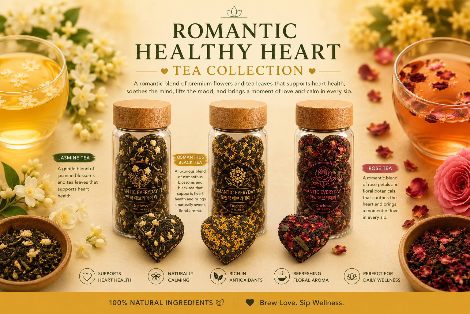 ROSE TEA : Romantic Healthy Heart ♥️ _2