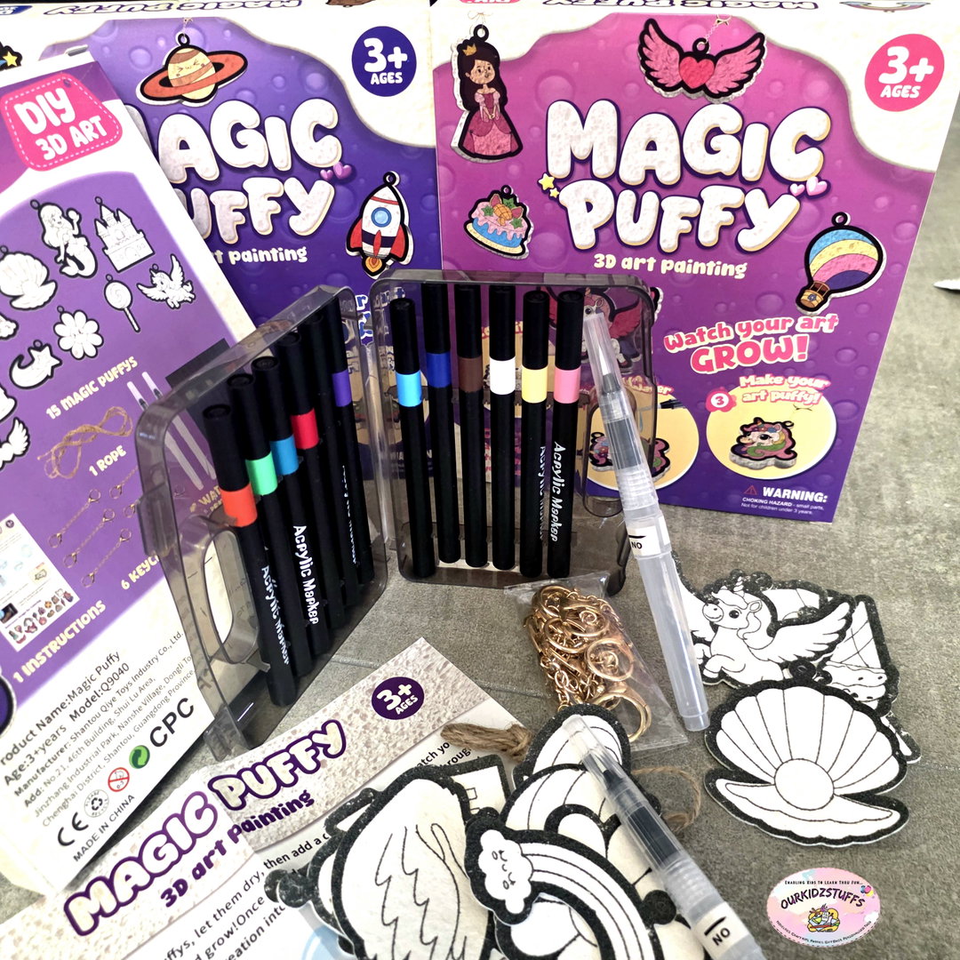 Magic Puffy 3D Art Kit