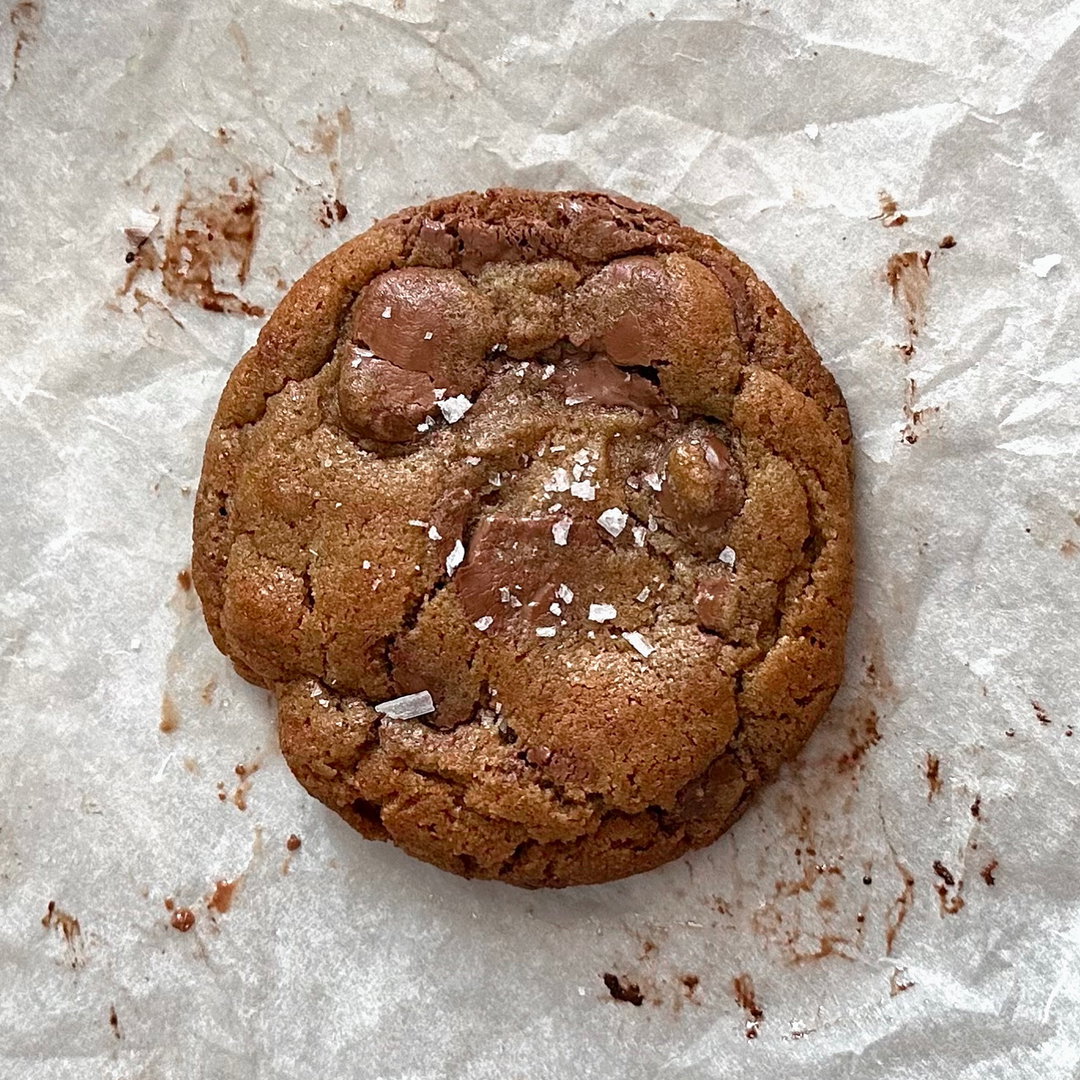 brown butter chocolate chip cookie